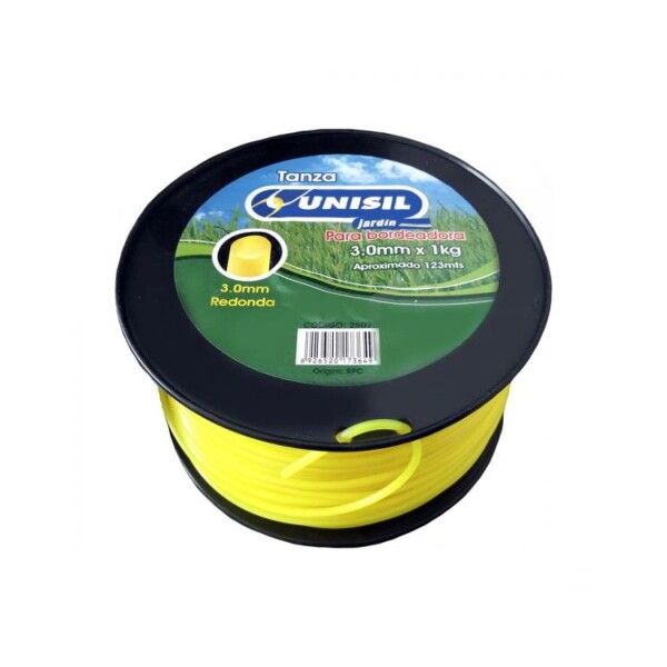 TANZA REDONDA 3,0 MM METRO UNISIL Tanza Redonda 3,0 Mm Metro Unisil