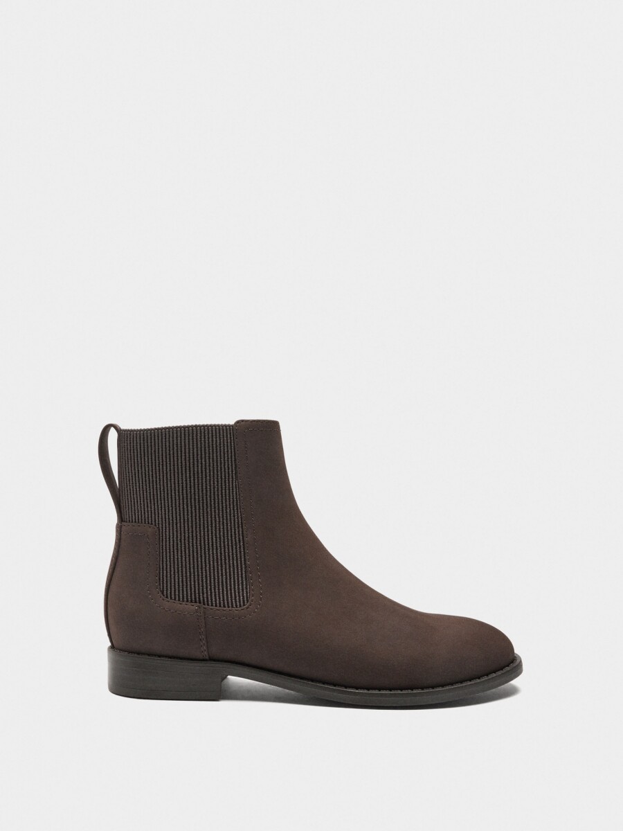 Botines Chelsea marron
