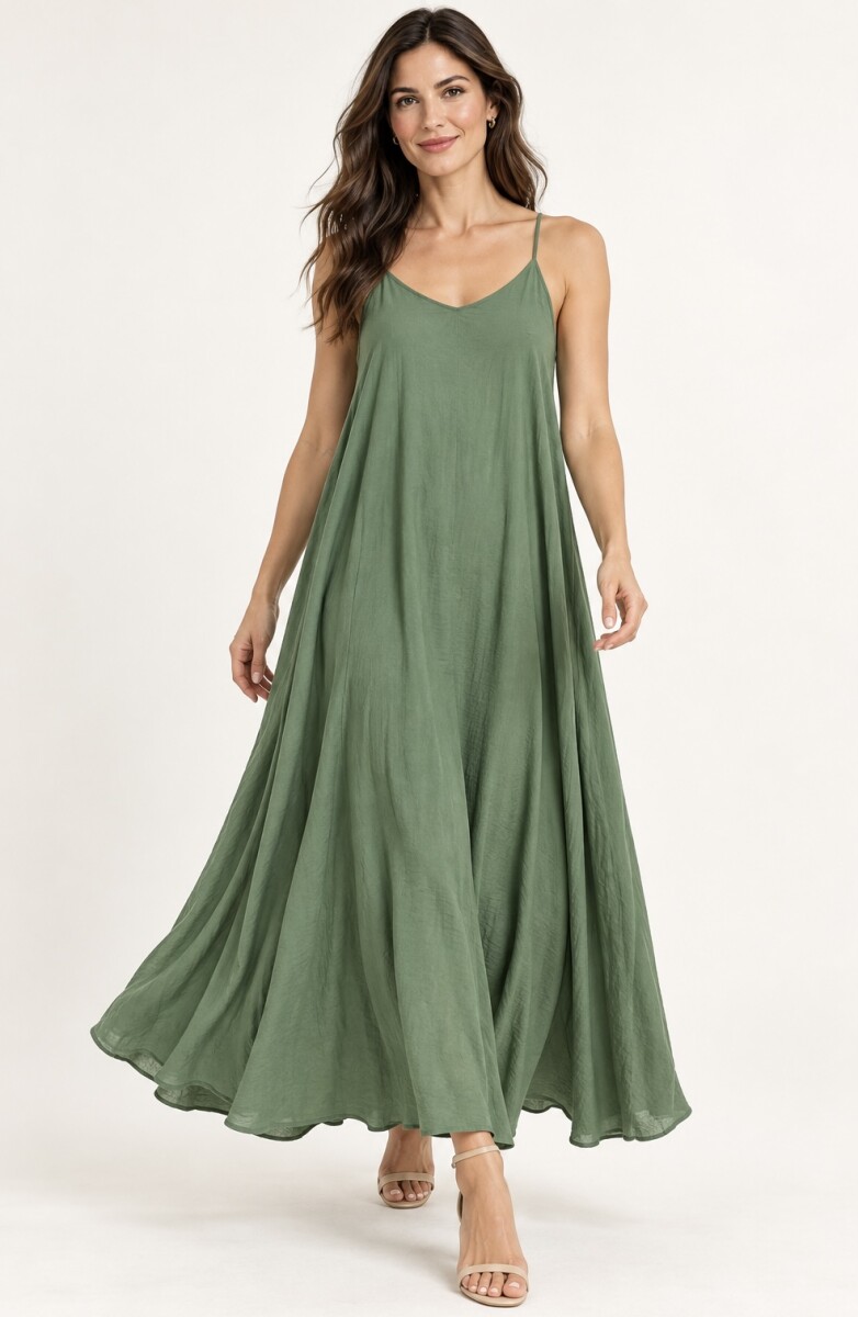 VESTIDO MALTA - VERDE 
