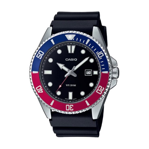 Reloj Casio MDV107D 1A3VDF para hombre Negro