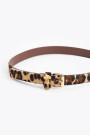 CINTURON ITALIA WILD Leopardo