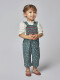 Pantalon Con Tirantes Verde