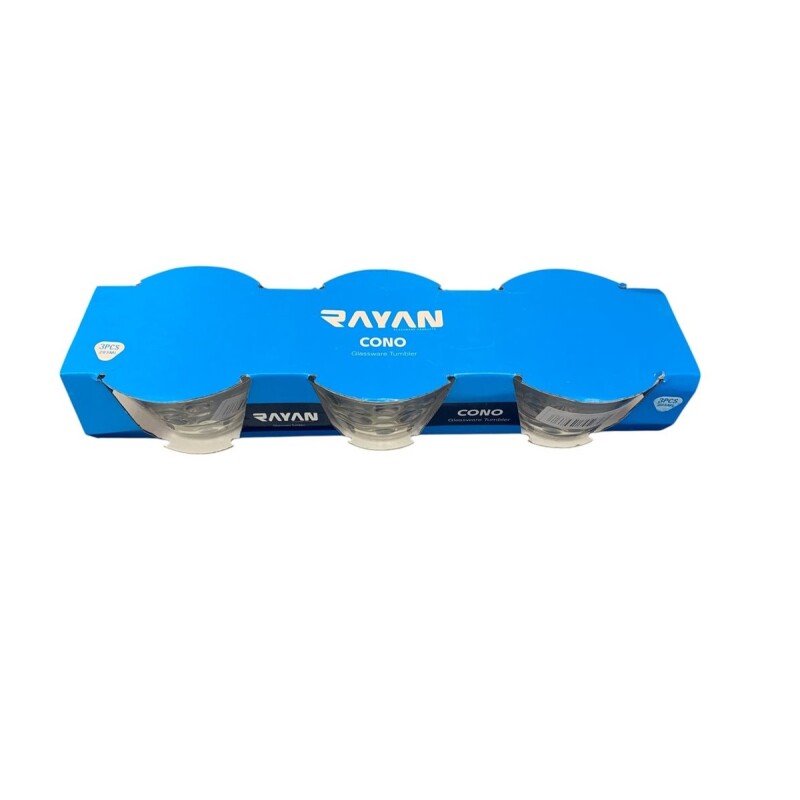Set de 3 Compoteras Cono 260 ml SET X 3 COMPOTERA 260ML D11X6CM CONO