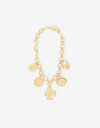 Collares Cortos Con Dijes Collar Corto Con Dijes - Dorado Oro Amarillo