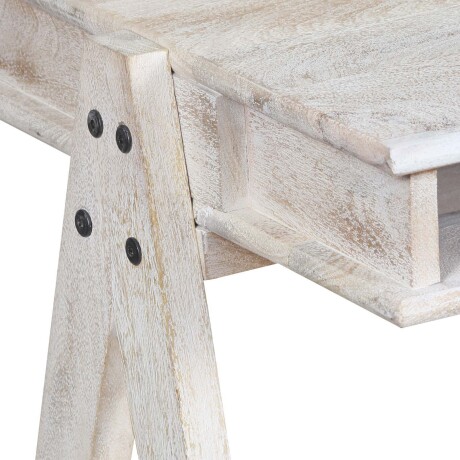 ESCRITORIO MADERA-ACACIA BLANCO CUBBIE