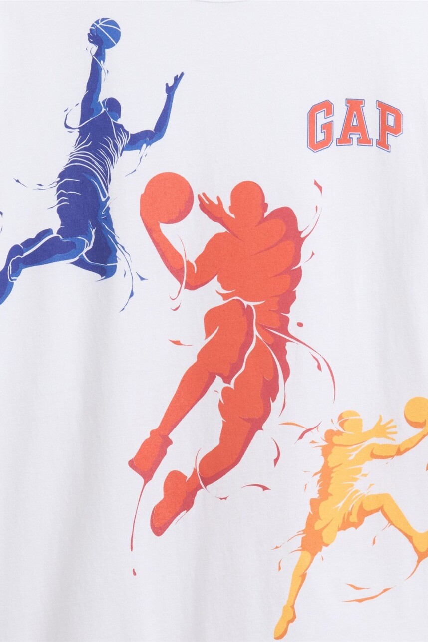 Remera Gráfico Bebé Optic White