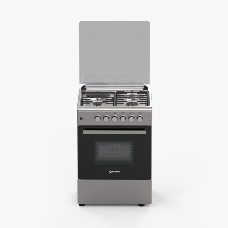 Cocina Combinada Eldom Vicenza Horno Eléctrico C/Convección - Turbina 3H Gas + 1 Disco Eléctrico Cocina Combinada Eldom Vicenza Horno Eléctrico C/Convección - Turbina 3H Gas + 1 Disco Eléctrico
