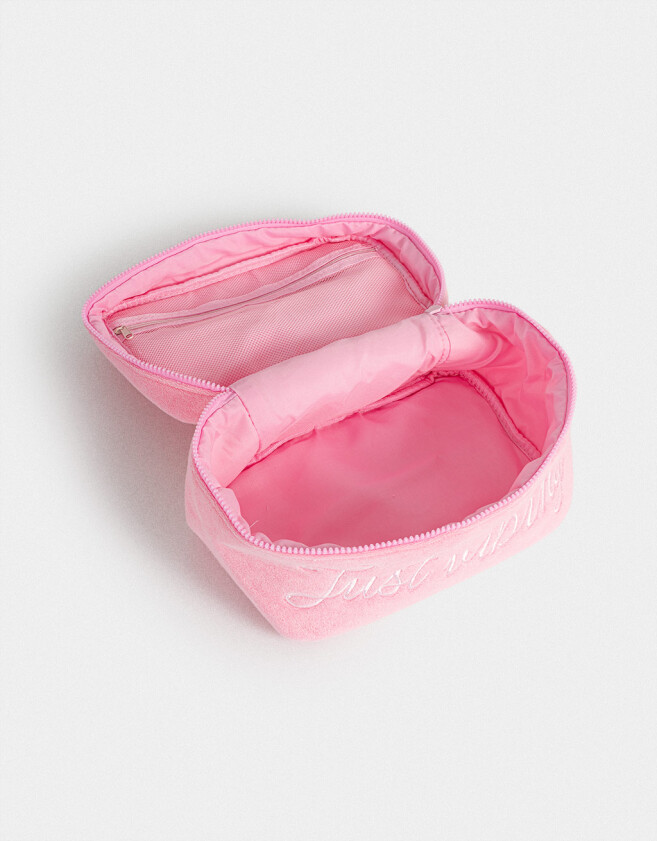 Cosméticos Sets Portacosméticos Portacosméticos Just Vibing - Rosa Claro