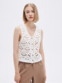 Chaleco Toti Marfil / Off White