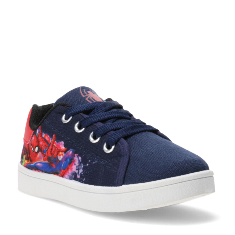 Championes Infantiles Spiderman SPIDERMAN Lona Azul Marino - Rojo