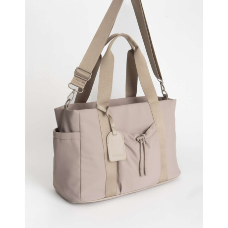 Cartera Shopper Sport Marron Beige