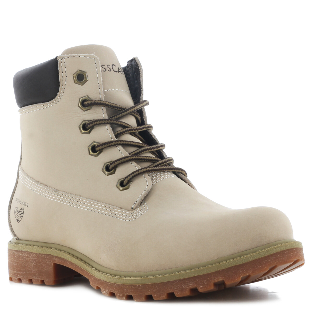 Bota de Mujer Miss Carol Casual - Beige 