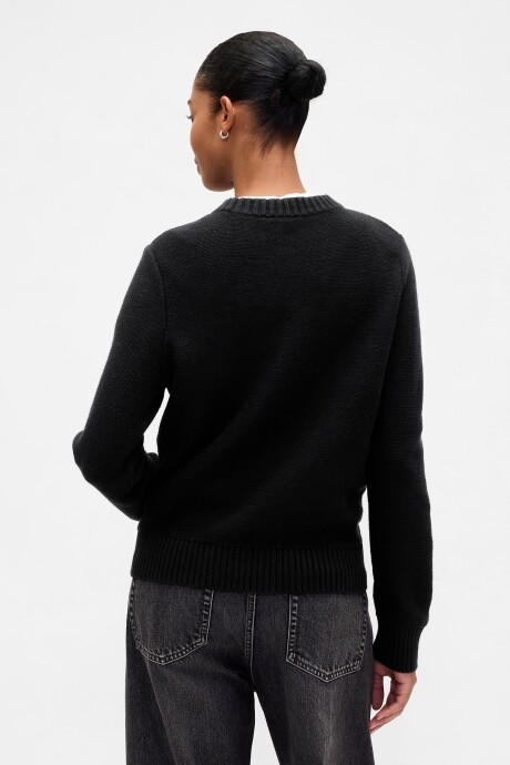 Buzo Algodón Mujer True Black