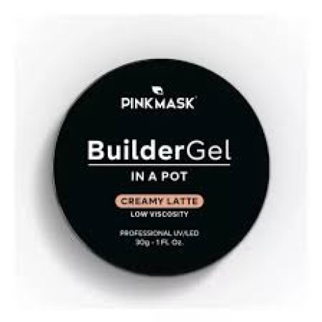 Pink Mask Gel De Construccion Builder In A Pot 30gr Color Creamy Latte