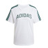 Remera de Mujer Adidas Lounge Soft Side Graphic Blanco - Verde