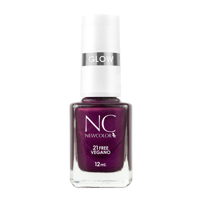NEWCOLOR ESMALTE GLOW MOCCA BERRY N°2.5 única