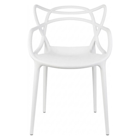 Silla Diseño Comedor Living Poliprop UV 150kg Karmen Blanco