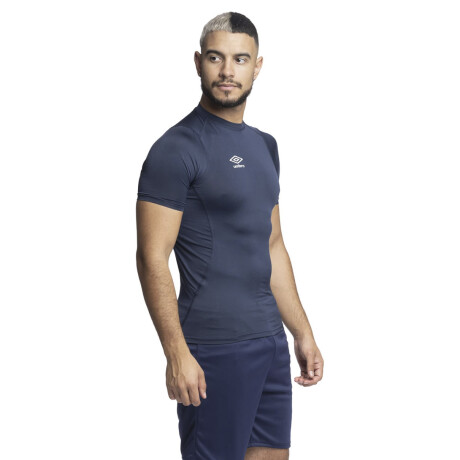 Remera Térmica para Hombre de Manga Corta Umbro Azul
