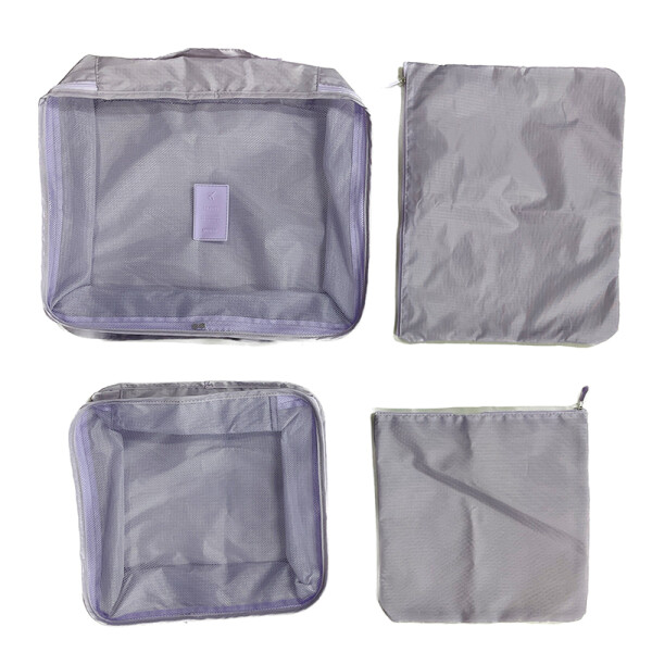 Organizador de tela 4pcs lila