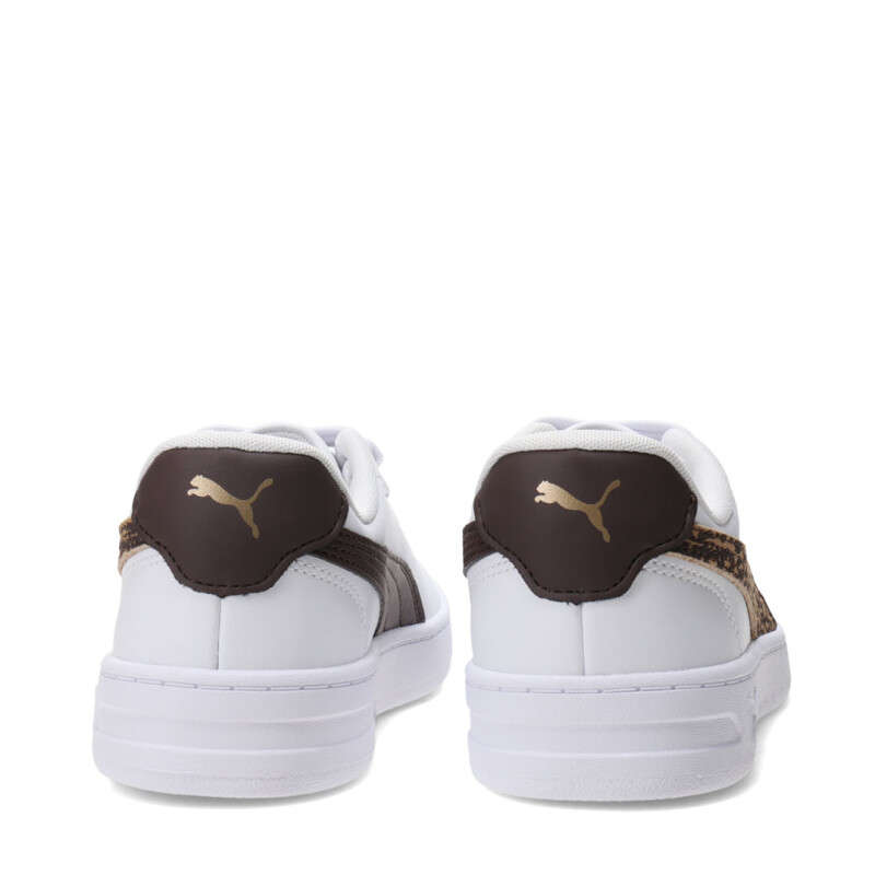 Championes de Mujer Puma Court Lally Feline Blanco - Tigre