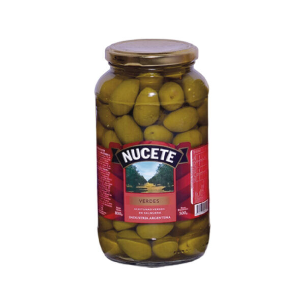 Nucete Aceitunas Verdes Enteras 500g Nucete Aceitunas Verdes Enteras 500g