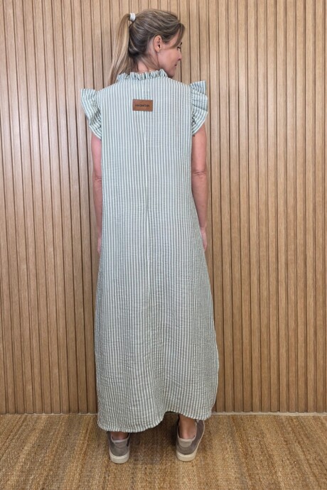 Vestido Malibu Raya Safari