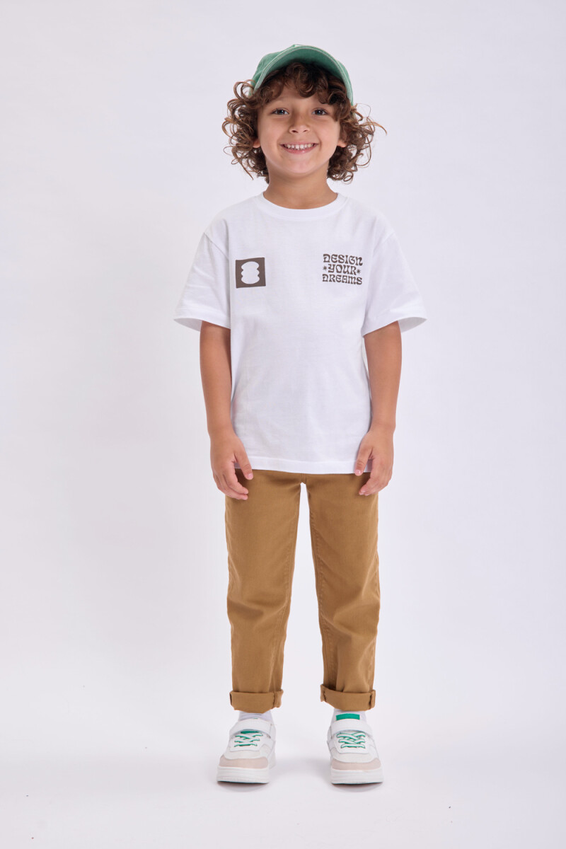 Pantalón jean - Tostado 