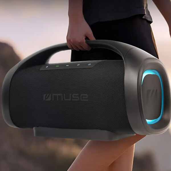 Parlante Portatil Muse M980bt 300w Bluetooth Batería PARLANTE MUSE M 980BT NEGRO