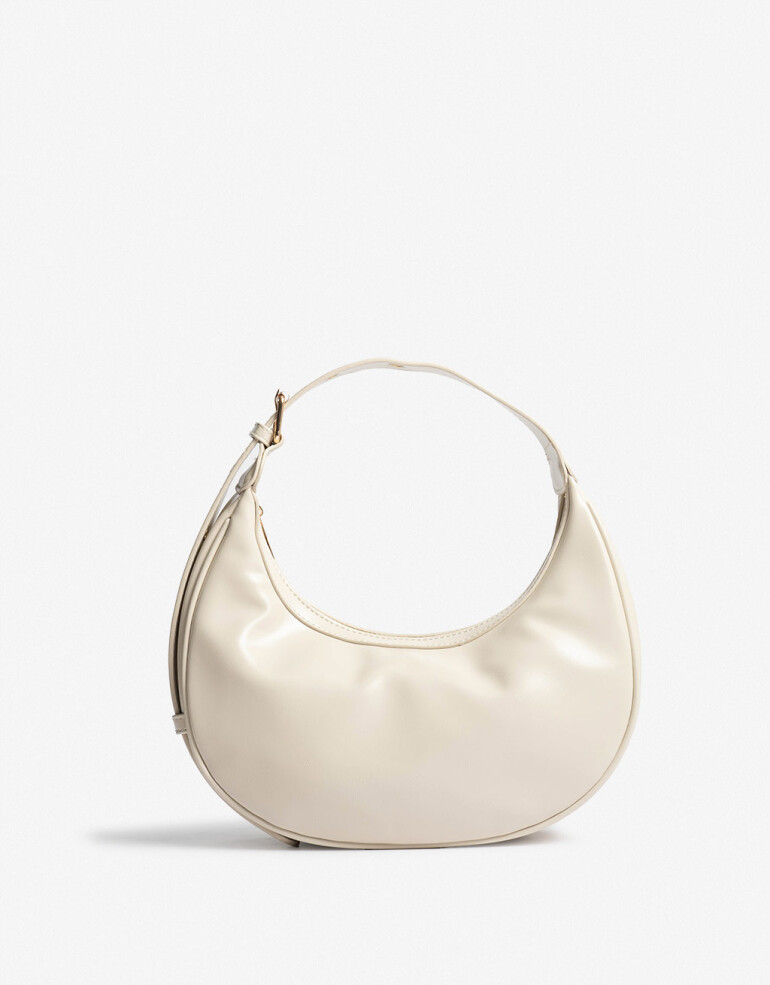 Saca Cartera Formato Saca - Blanco Crudo