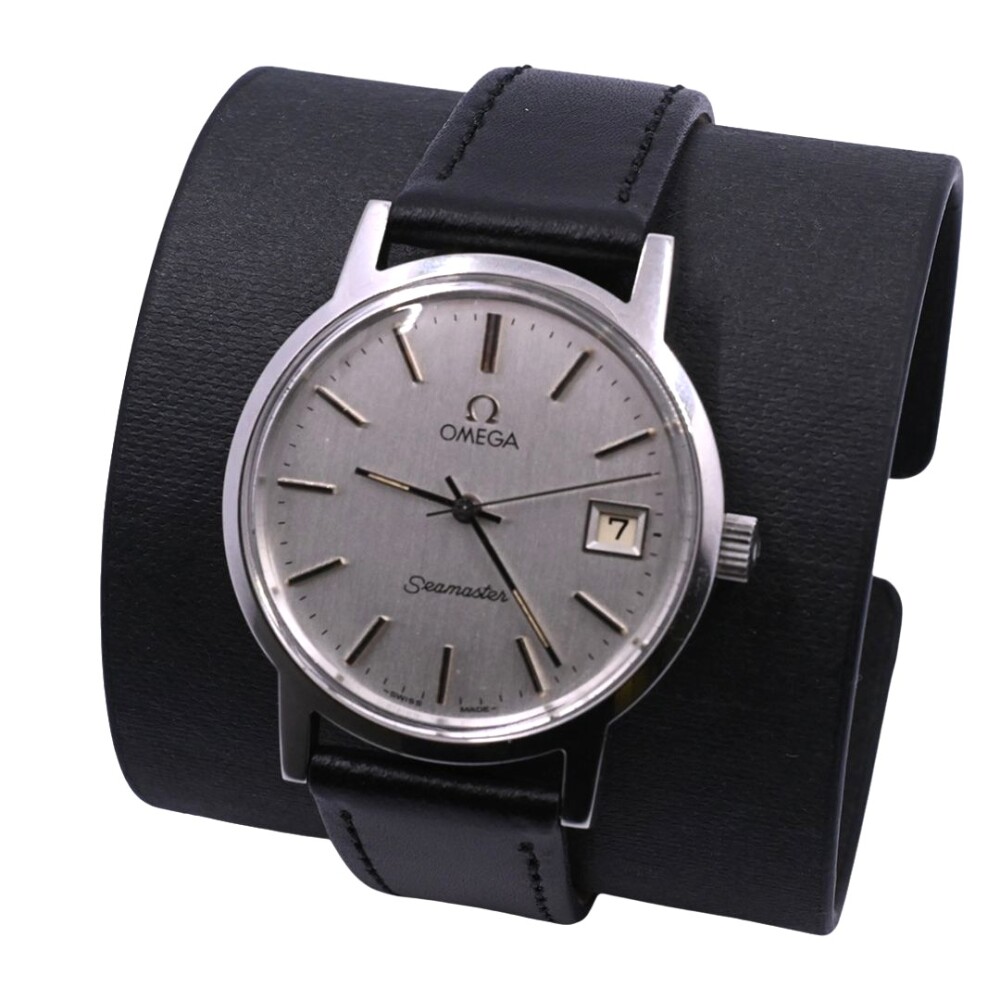 Omega Seamaster acero, 1360099 movimiento con calendario rápido, acero 35 mm año 1980. Omega Seamaster acero, 1360099 movimiento con calendario rápido, acero 35 mm año 1980.