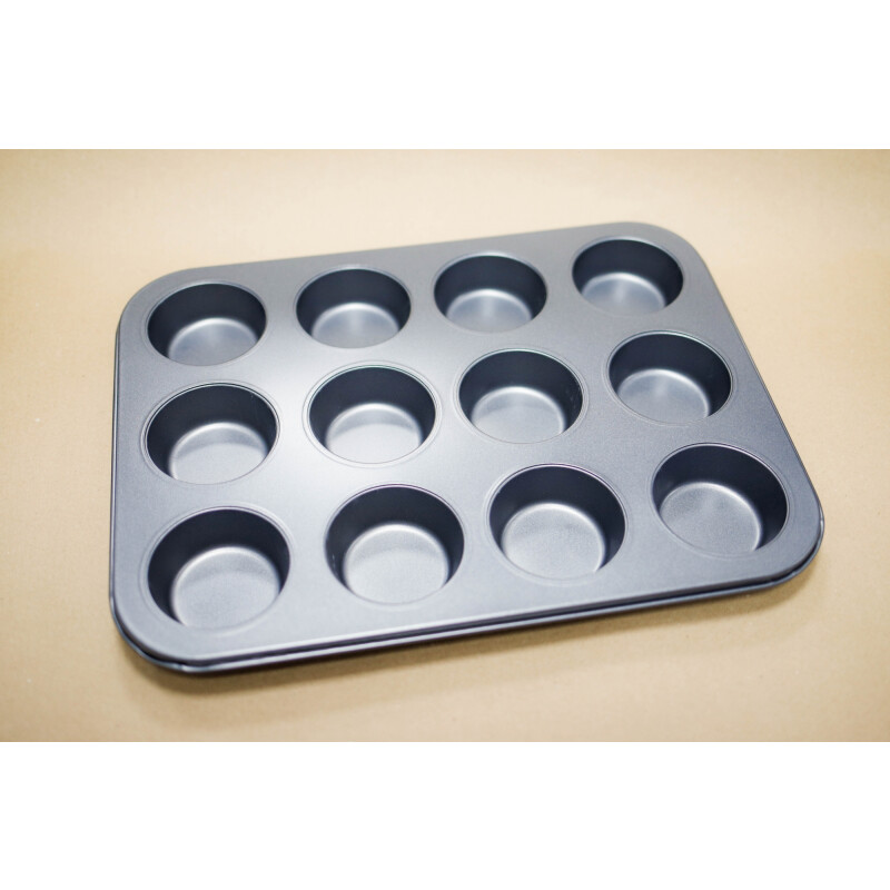 Bandeja para Muffin con Antiadherente 12 Cavidades Bandeja para Muffin con Antiadherente 12 Cavidades