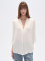 Blusa Laren Marfil / Off White