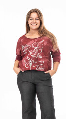 Sweater Cagliari Bordó