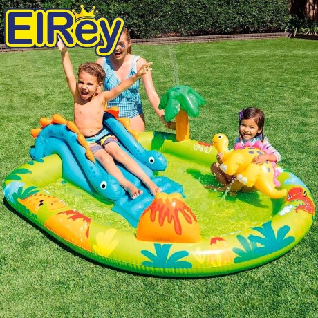 Centro De Juegos Intex Piscina C/tobogán Y Fuente Inx057166