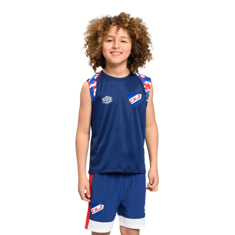 Musculosa de Niños Umbro Nacional Pro Azul Marino