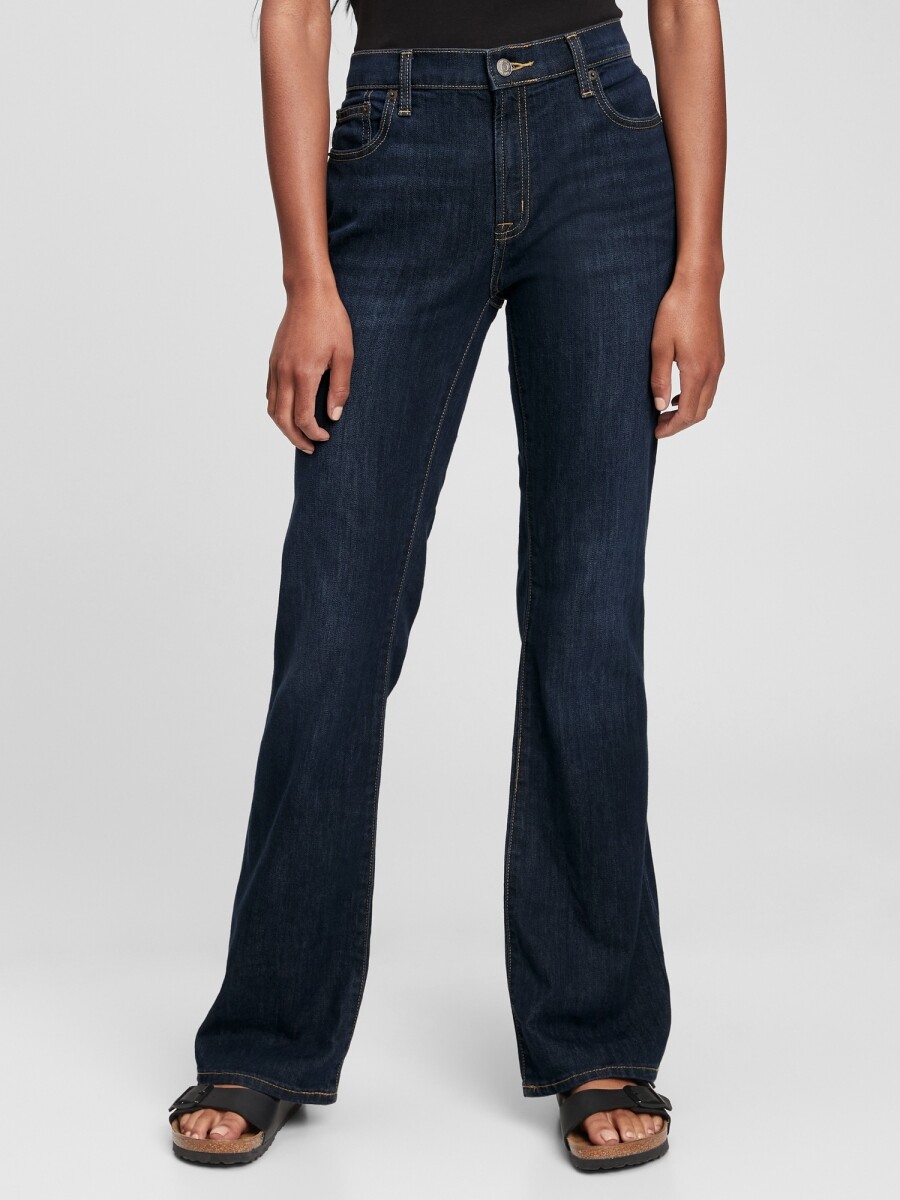 Jean Boot Mujer - Dark Rinse 
