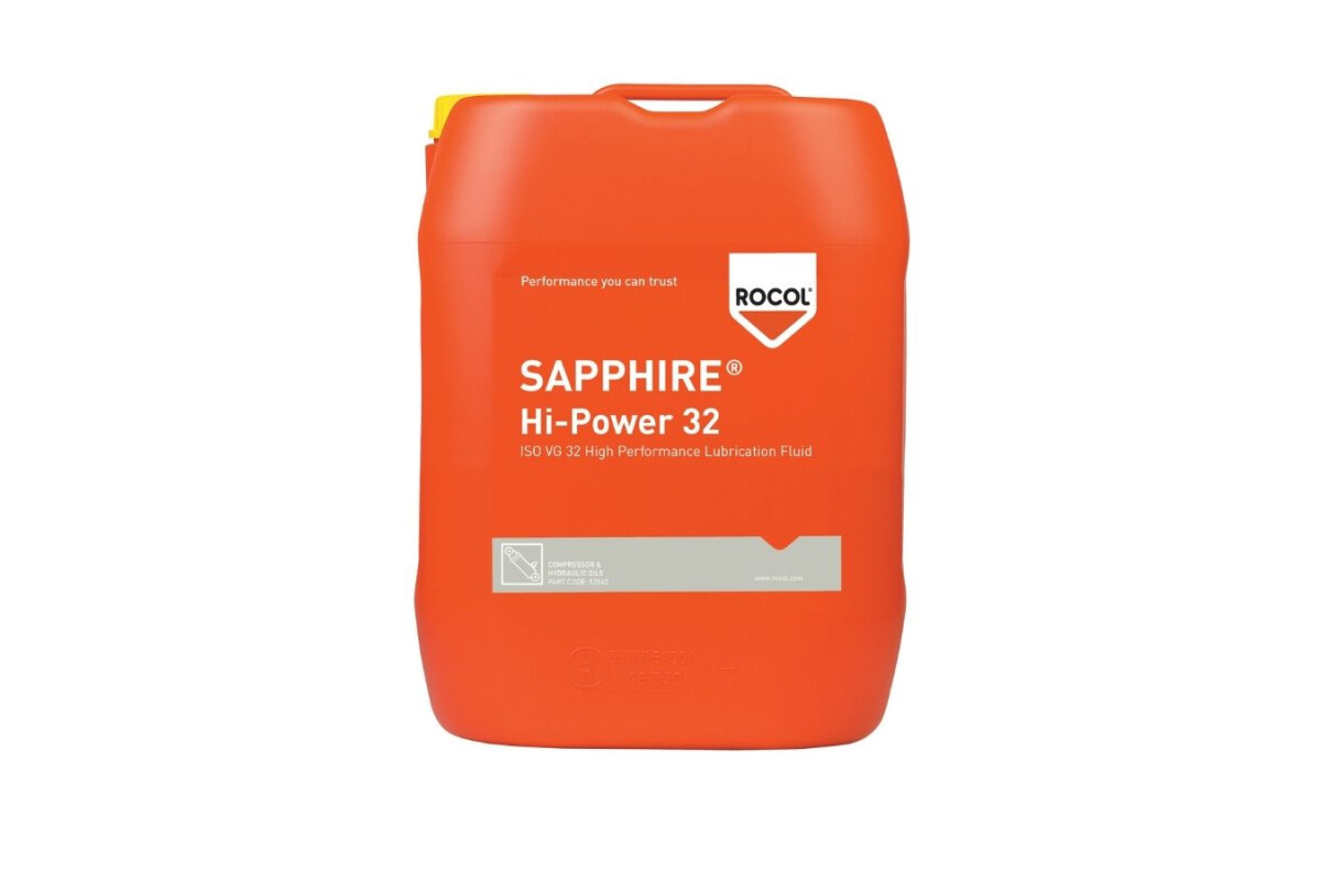 Aceite Hidraulico Mineral con una Viscosidad ISO VG 32 SAPPHIRE HI POWER 32 1L Aceite Hidraulico Mineral con una Viscosidad ISO VG 32 SAPPHIRE HI POWER 32 1L