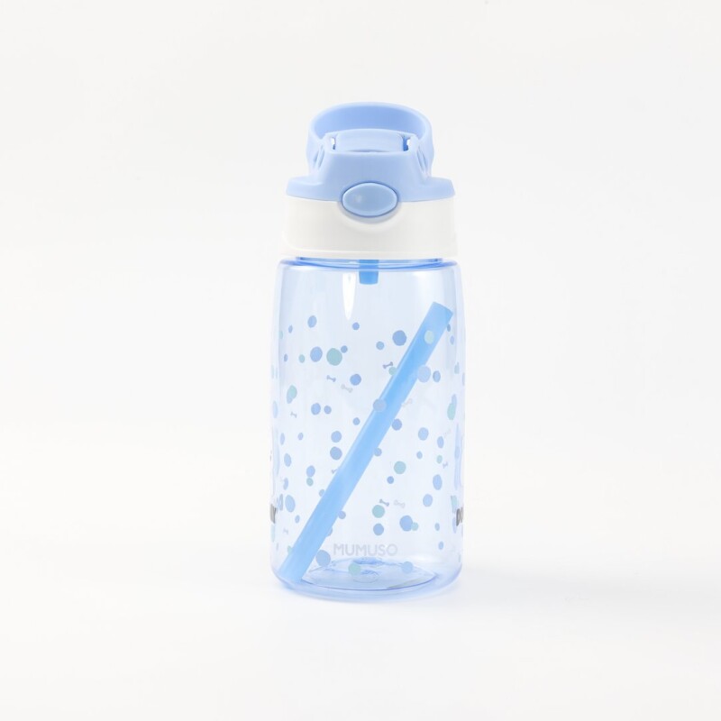 BOTELLA DE AGUA DE PLÁSTICO PUPPY DUODUO CON TAPA ABATIBLE Y PAJITA (480 ML – AZ BOTELLA DE AGUA DE PLÁSTICO PUPPY DUODUO CON TAPA ABATIBLE Y PAJITA (480 ML – AZ