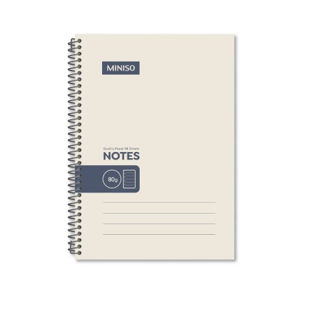 Cuaderno A4 simple blanco