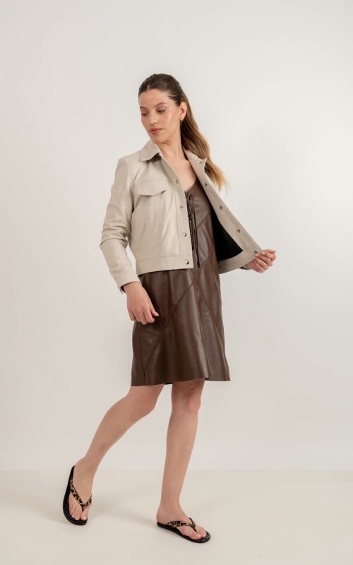 Jeanera de cuero Minerva Arena