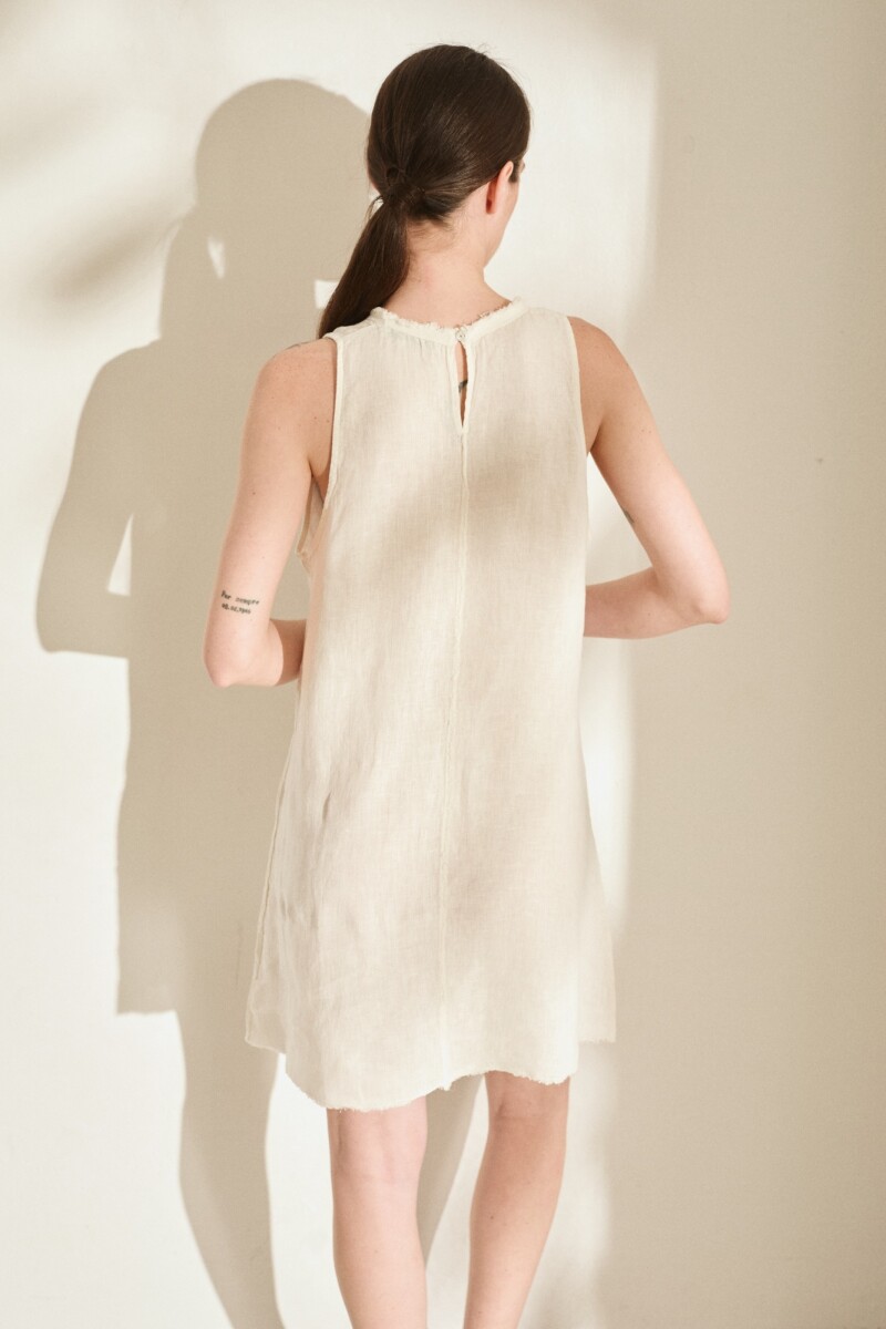 PRE VENTA VESTIDO ANANA SHORT Crudo