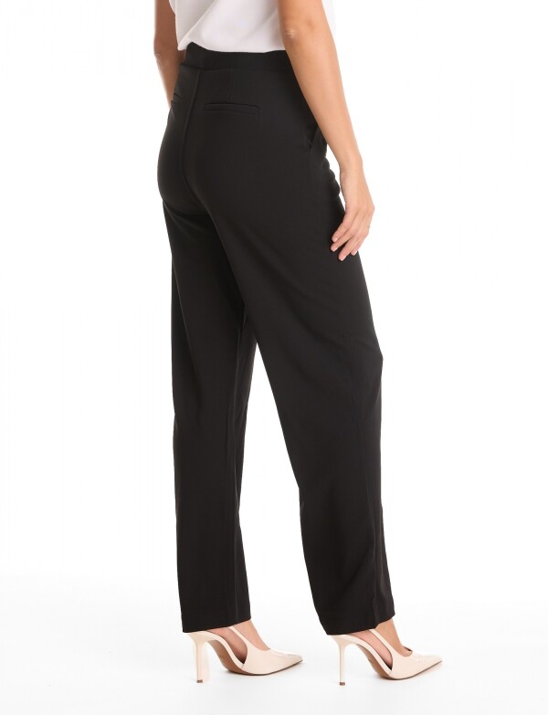 Pantalon Recto Pespunte NEGRO