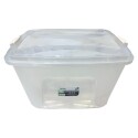 CAJA ORGANIZADORA 80 LTS TRANSPARENTE RISCHIOTO Sin color