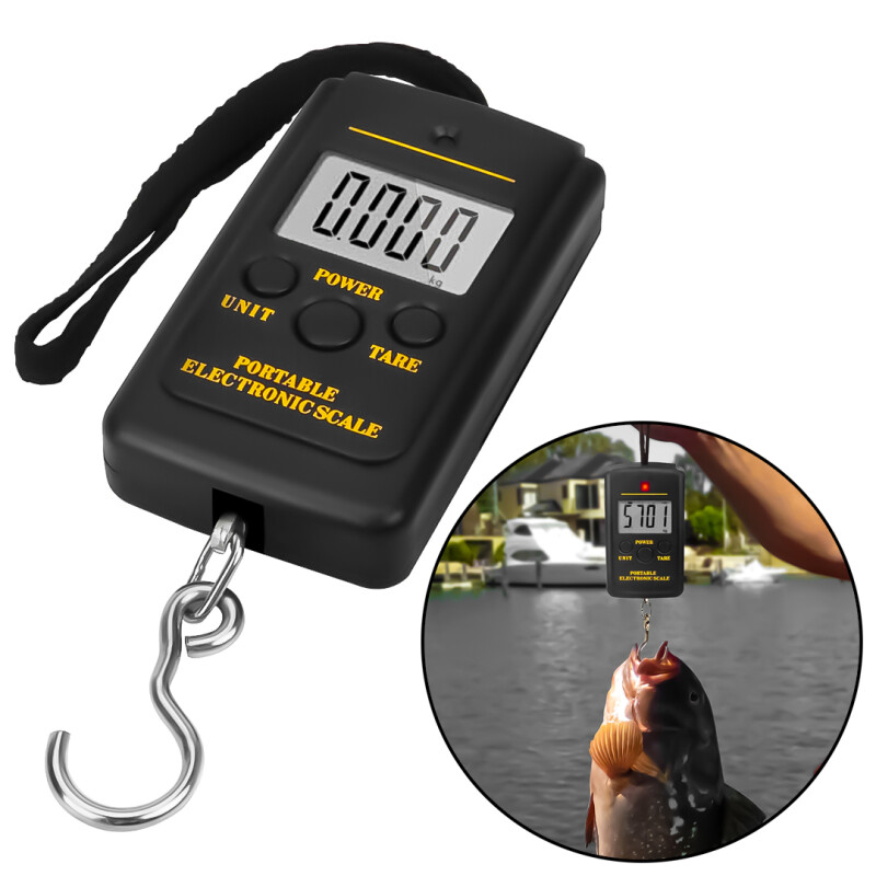 Balanza Digital Portátil Para Equipaje y Valijas de Viajes y Pesca hasta 40KG Balanza Digital Portátil Para Equipaje y Valijas de Viajes y Pesca hasta 40KG