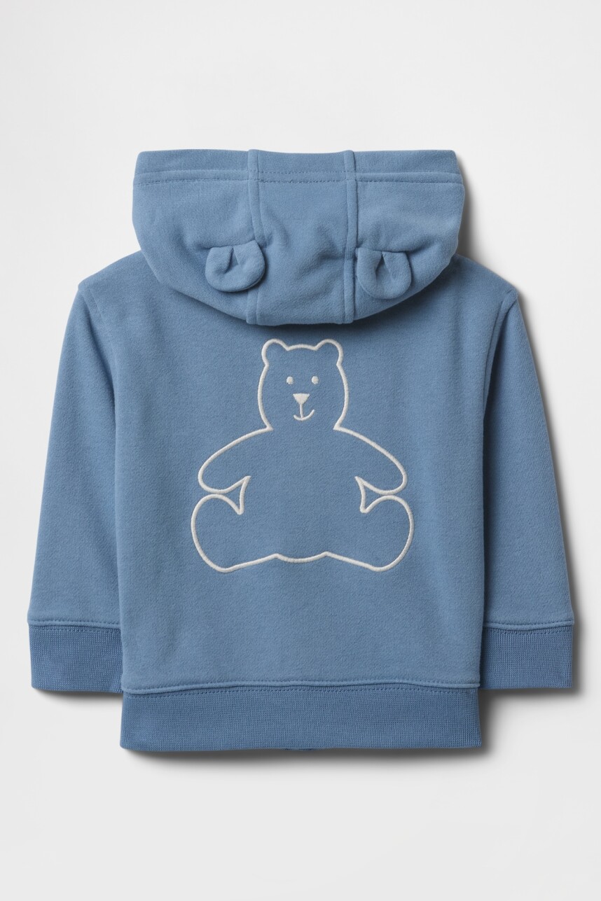 Canguro Logo Gap Sin Felpa Bebé Soft Cornflower 452