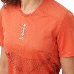 Salomon Remera manga corta S/Lab ultra tee AOP W para Mujer - Rojo Rojo