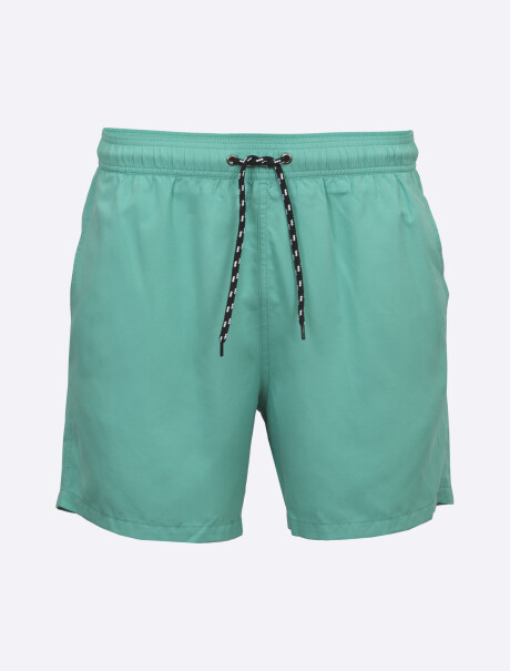 Short liso turquesa