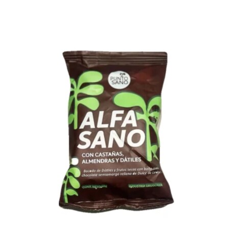 Alfajor Alfasano 85gr Caja x8 unidades Chocolate Negro