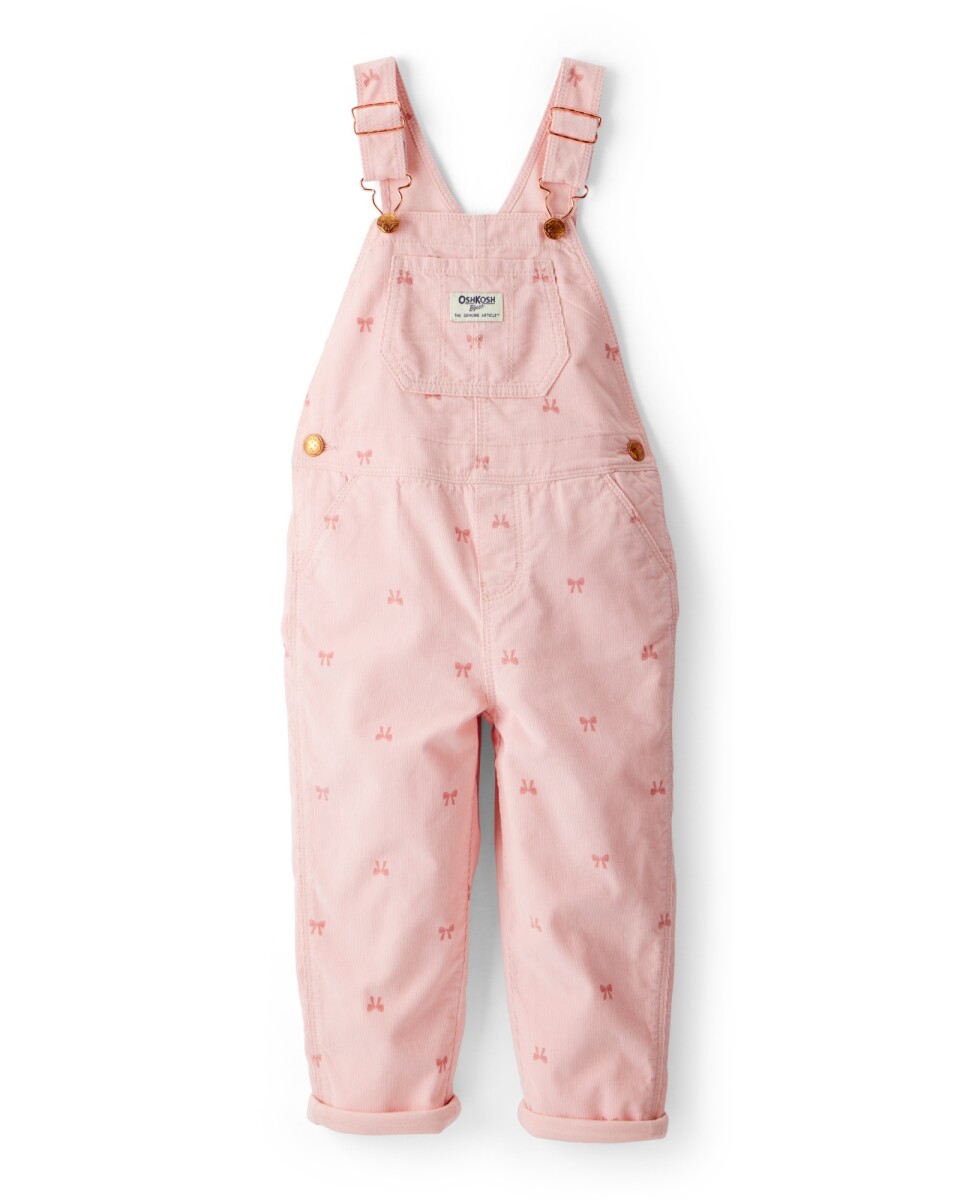 Enterito de pana, diseño moñas 