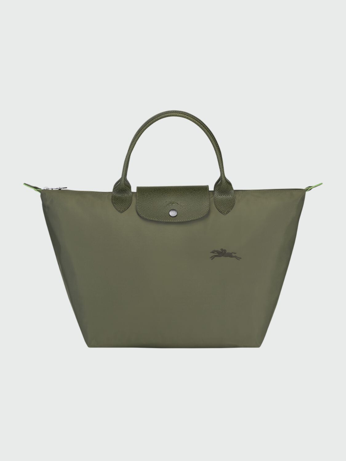 LONGCHAMP - Tote Bag Le Pliage Green M Azul medio